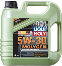 Синтетическое фирменное моторное масло Molygen New Generation