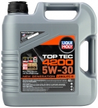 Синтетическое масло Top Tec 4200 5W-30 для VW, Audi, BMW, MB 