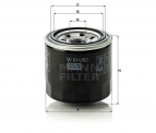 Фильтр масляный Mann Filter W811/80 (KIA, HYUNDAI)