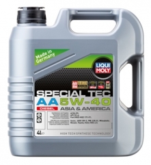 Синтетическое масло Special Tec AA Diesel 5W-40 Линия 