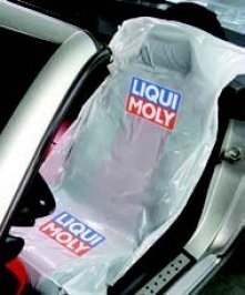 Чехол для сидений ПЭ с логотипом Liqui Moly, 1уп. х 250 шт.