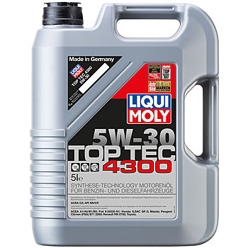 Синтетическое моторное масло Top Tec 4300 SAE 5W-30